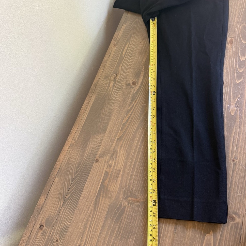 Banana Republic Womens 4P Petite Black The Sloan Fit Slacks Dress Pants - Picture 9 of 9